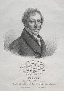 Carl Vernet av Julien Leopold Boilly