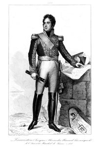Jacques Lauriston 1768-1828, markis av Lauriston, 1839. av Julien Leopold Boilly
