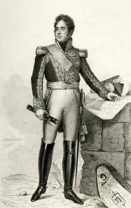 Jacques Lauriston, 1804, 1839. av Julien Leopold Boilly