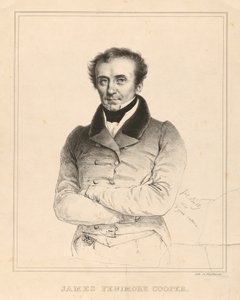 James Fenimore Cooper av Julien Leopold Boilly