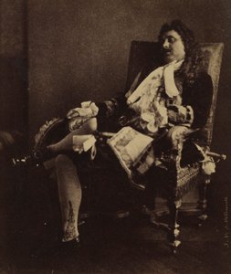 Herr Leroux i rollen som Alceste i Le Misanthrope, mitten av 1850-talet.