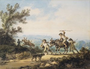 Den motstridiga åsnan, 1798