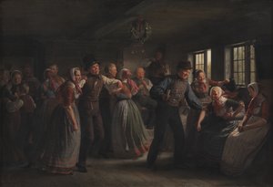 En countrydans i Hedebodistriktet, Själland