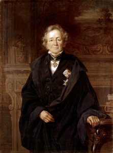 Leopold von Ranke : Porträtt 1868 (olja) av Julius Friedrich Anton Schrader