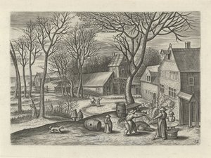 December (titel på objekt) De tolv månaderna (serietitel)