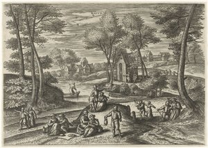 Maj Maivs (titel på objekt) De tolv månaderna (serietitel) av Julius Goltzius
