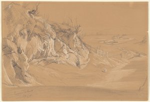 Romersk landsbygd (recto) av Julius Jacob the Elder