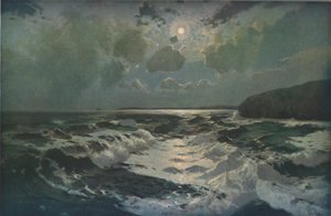 The Reef, St Ives Bay, Cornwall, sent 1800-tidigt 1900-tal, c1930. av Julius Olsson