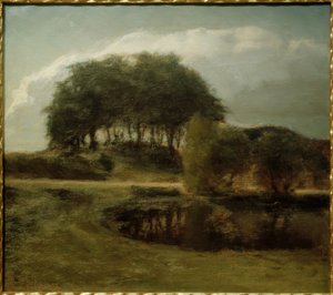 Sommarlandskap. Horneby