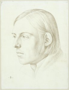 Porträtt av Scheffer von Leonardshoff av Julius Schnorr von Carolsfeld