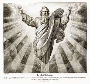 Skapelsens första dag, Genesis
