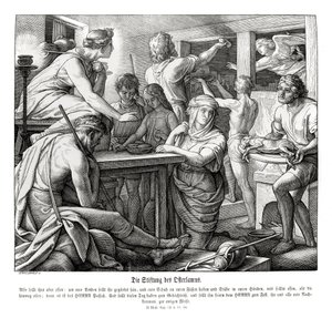 Påsk, Exodus av Julius Schnorr von Carolsfeld