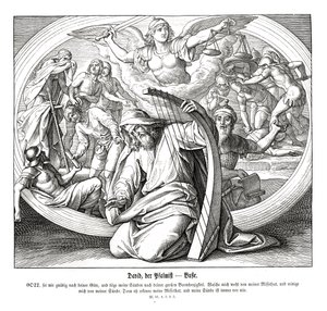 Psalmer - omvändelse av Julius Schnorr von Carolsfeld