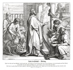 Psalmer - tillbedjan av Julius Schnorr von Carolsfeld