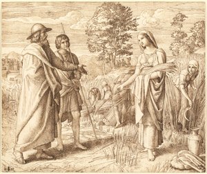 Rut och Boas av Julius Schnorr von Carolsfeld