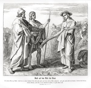 Rut på Boas åker, Rut av Julius Schnorr von Carolsfeld