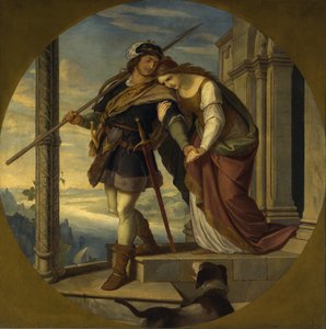 Siegfrieds avsked från Kriemhild av Julius Schnorr von Carolsfeld
