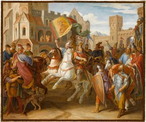 Siegfrieds segerrika hemkomst av Julius Schnorr von Carolsfeld