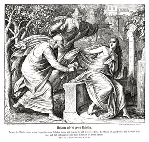 Susanna och de äldre, Susanna och Daniel av Julius Schnorr von Carolsfeld