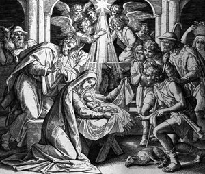 Kristi födelse av Julius Schnorr von Carolsfeld
