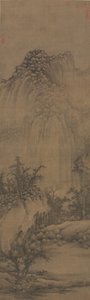 Buddhist Retreat by Stream and Mountains, 960-985. av Juran