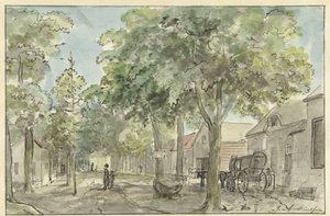 Bygata i Lage Vuursche