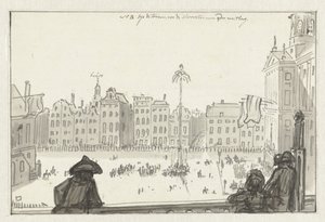 Högtiden för upprättandet av konstitutionen den 19 maj 1798 av Jurriaan Andriessen