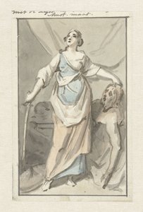 Judith med huvudet av Holofernes av Jurriaan Andriessen
