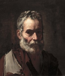 En gammal man, ca 1635 av Jusepe de Ribera