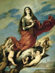 Magdalenas antagande av Jusepe de Ribera