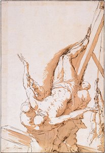 Sankt Petrus korsfästelse av Jusepe de Ribera