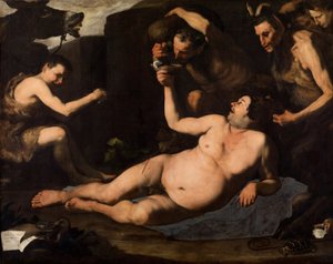 Drunken Silenus av Jusepe de Ribera