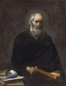 ""Filosofen Platon av Jusepe de Ribera