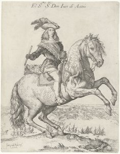 Ridsporträtt av Don Juan av Österrike El S.mo S.or Don Juan de Austria (titel på objekt) av Jusepe de Ribera