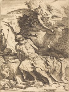 Den helige Jerome som hör den sista domens trumpet av Jusepe de Ribera