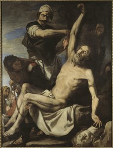 Sankt Bartolomeus martyrium av Jusepe de Ribera