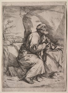 Den ångerfulle St Peter av Jusepe de Ribera