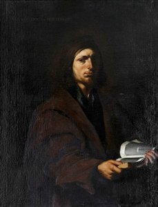 Filosofen Origenes, ca 1613-15 (olja på duk) av Jusepe de Ribera