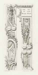 Design av Fragment of the Border av Juste Aurèle Meissonnier