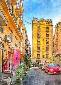 Sunny Hotel Street av Justyna Jaszke