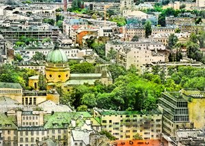 Akvarellkonst från Warszawa, Polen (6)