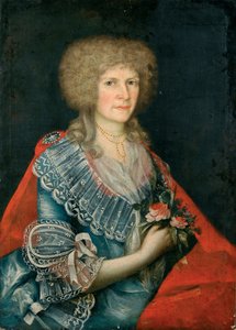 Faworski - Porträtt av Teresa Garbowska, född Krosnowska 1789 av Jozef Faworski