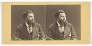 Untitled Portrait of a Man, mitten av 1800-talet. av K.K. Hof