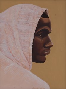 Hood Boy, 2007 (olja och akryl på duk)