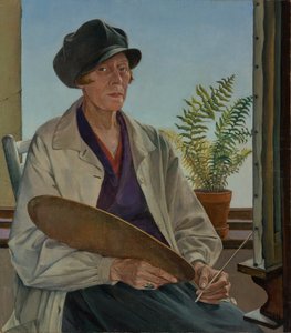 självporträtt av Käthe Hoch