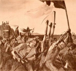 revolt av Käthe Kollwitz