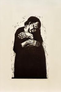 Änkan av Käthe Kollwitz