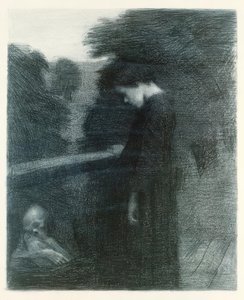 Gretchen av Käthe Kollwitz