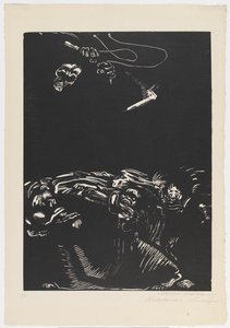 "Hunger" av Käthe Kollwitz