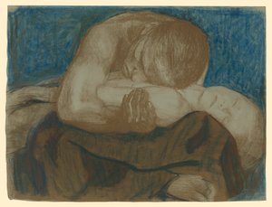 Pietà (1:a utgåvan, unikat) av Käthe Kollwitz